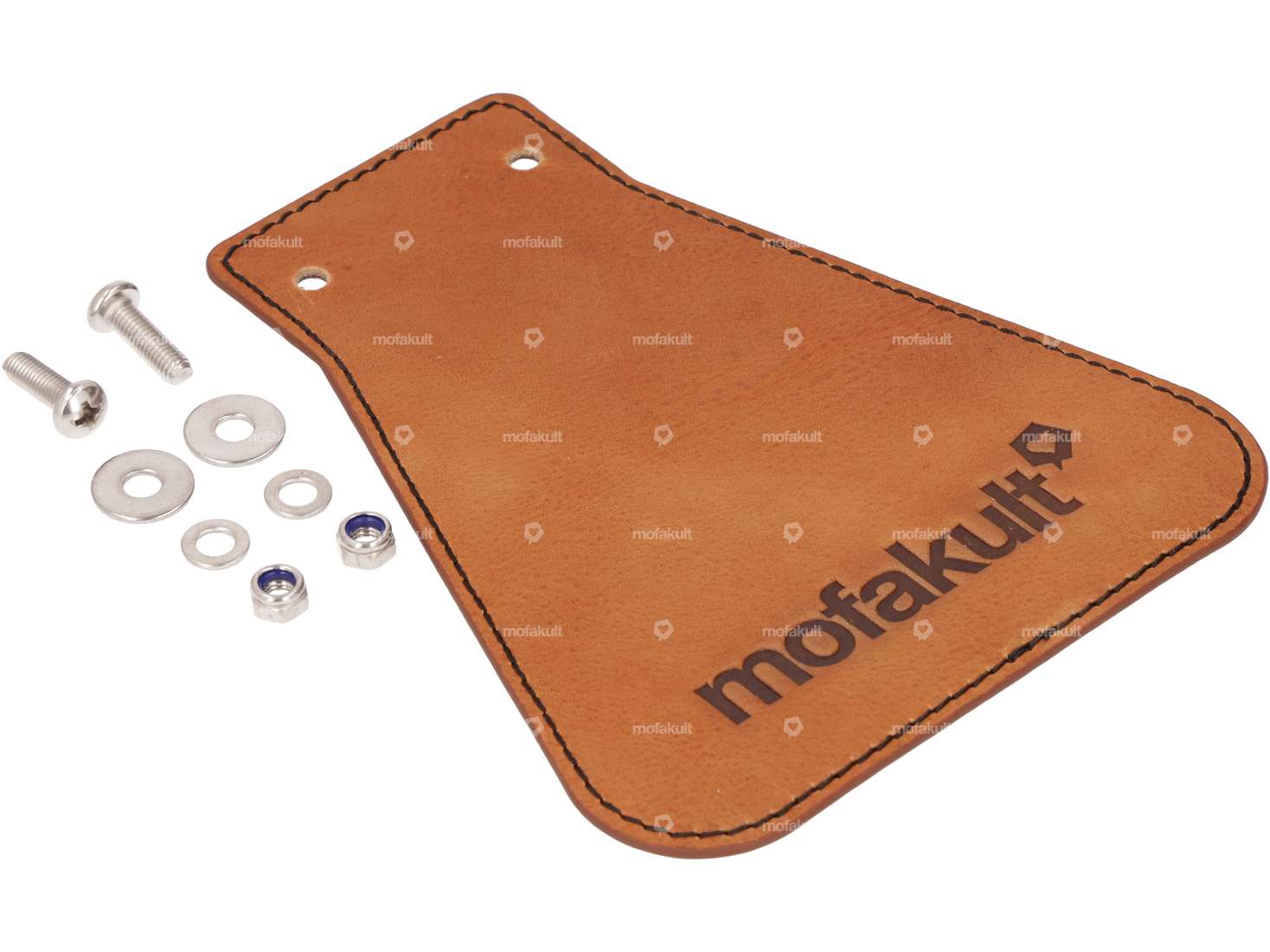 66HEROES splash guard "mofakult" narrow leather Carousel Image 2