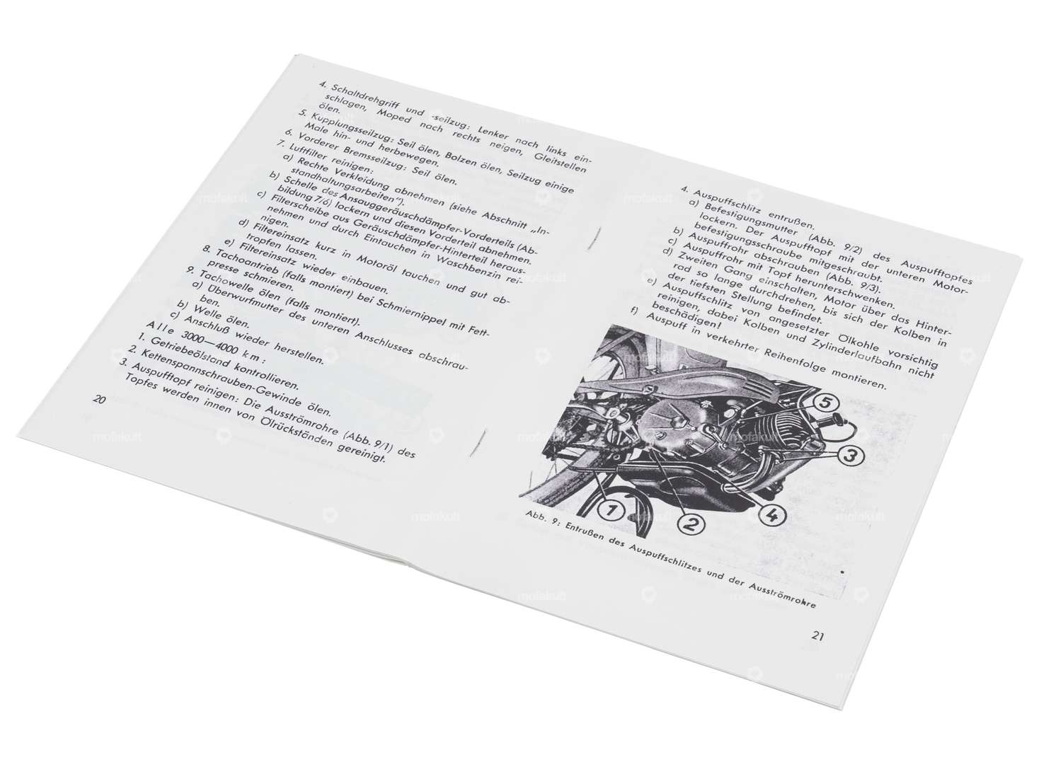 Operating instructions | Puch X30 Velux 1st edition (original Velux) Carousel Image 3