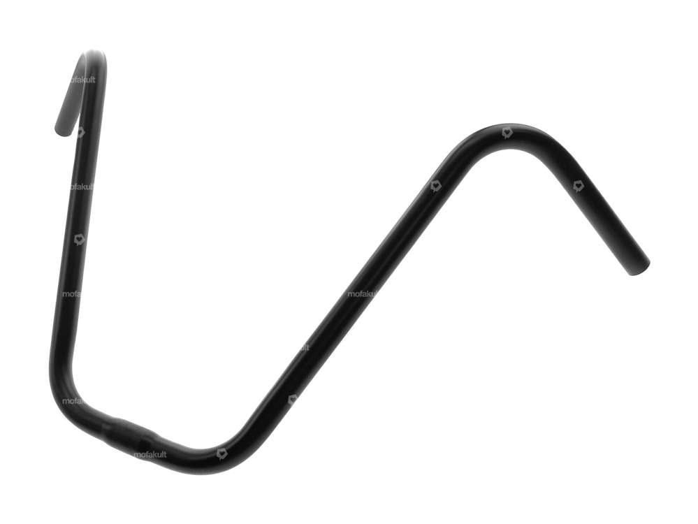 Handlebars Stem 38 cm Apehanger (Pole handlebars) black Carousel Image 2