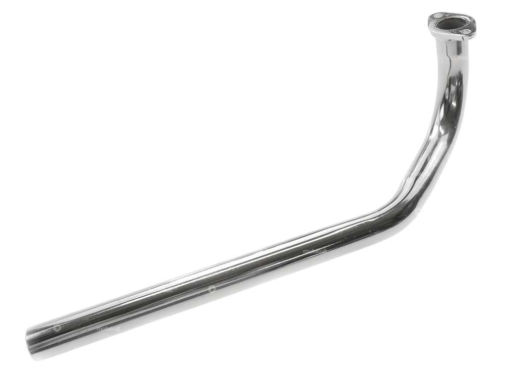 Exhaust manifold 25 mm chrome | Tomos A3, A35 Carousel Image 1