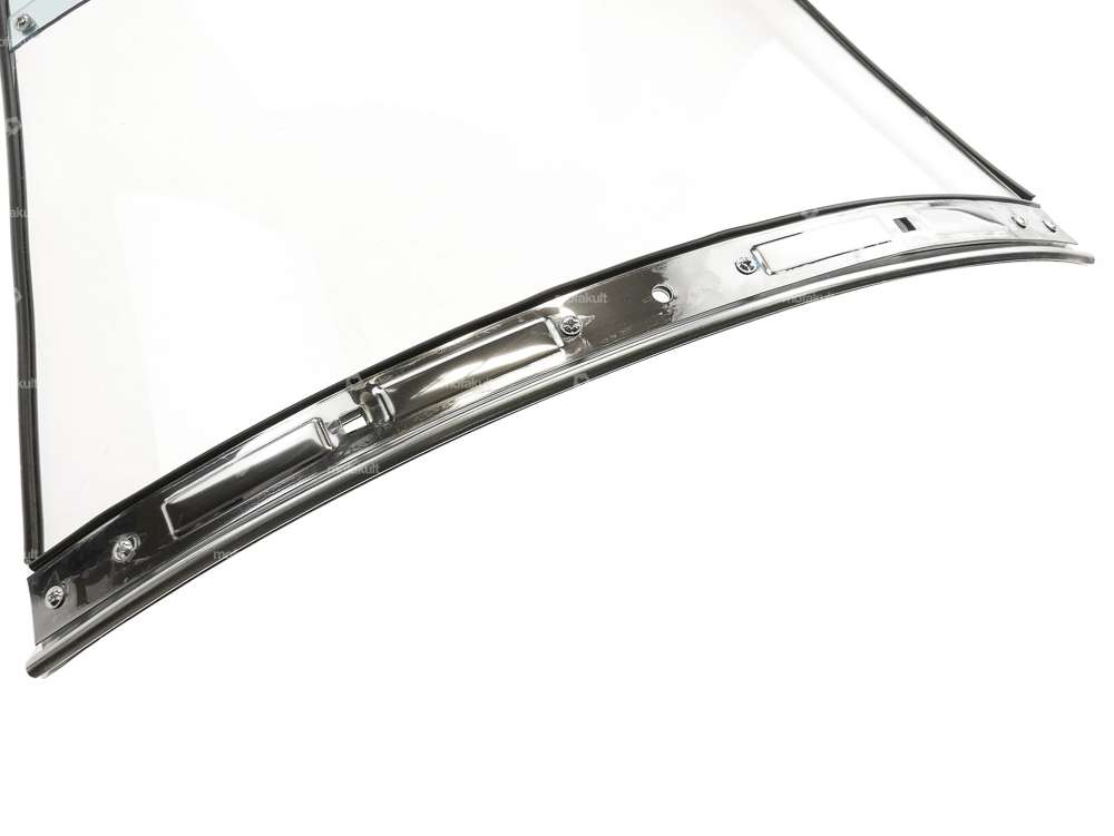 Cuppini windshield acrylic glass with skirt Carousel Image 2