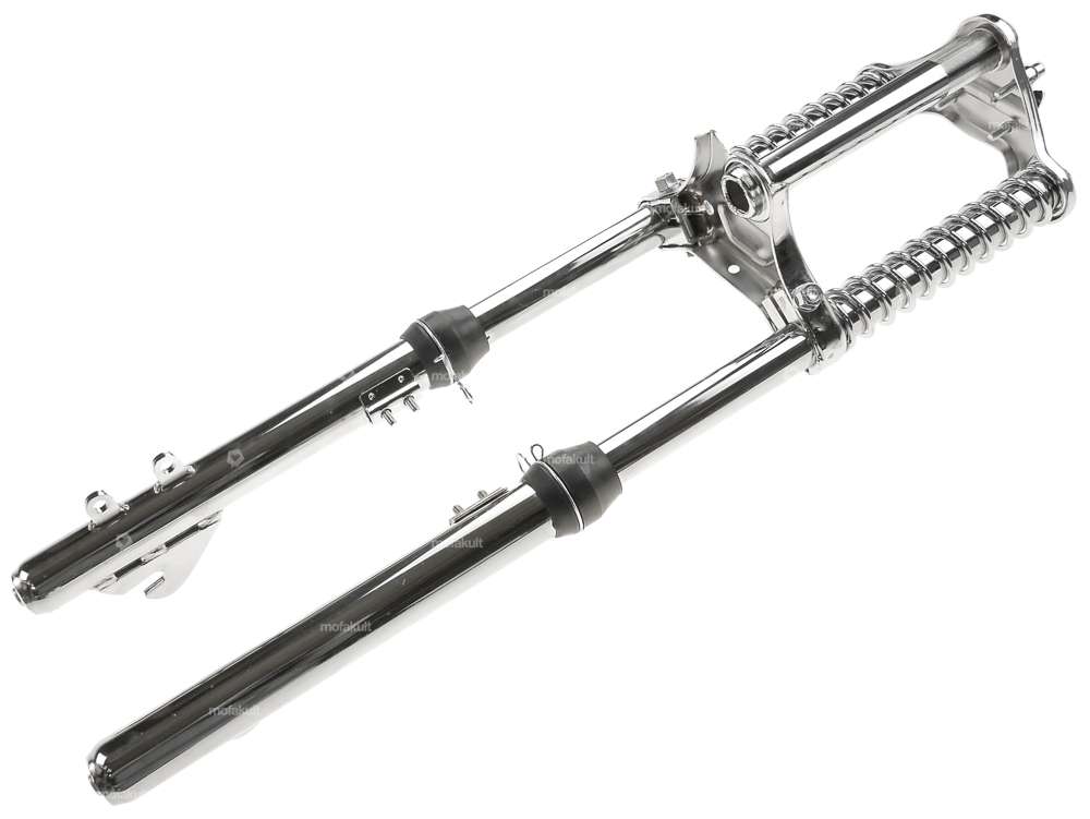 EBR fork reinforced (with tabs for disc brake) chrome | Piaggio Ciao Carousel Image 2