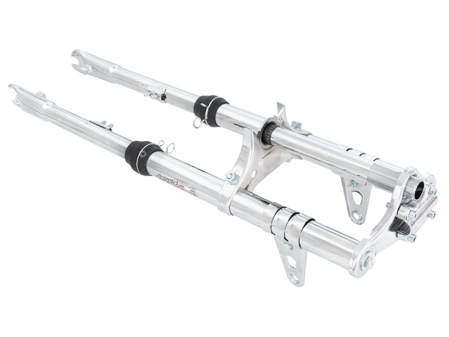 EBR fork upside-down reinforced chrome | Peugeot 103 SP, SPX Carousel Image 2
