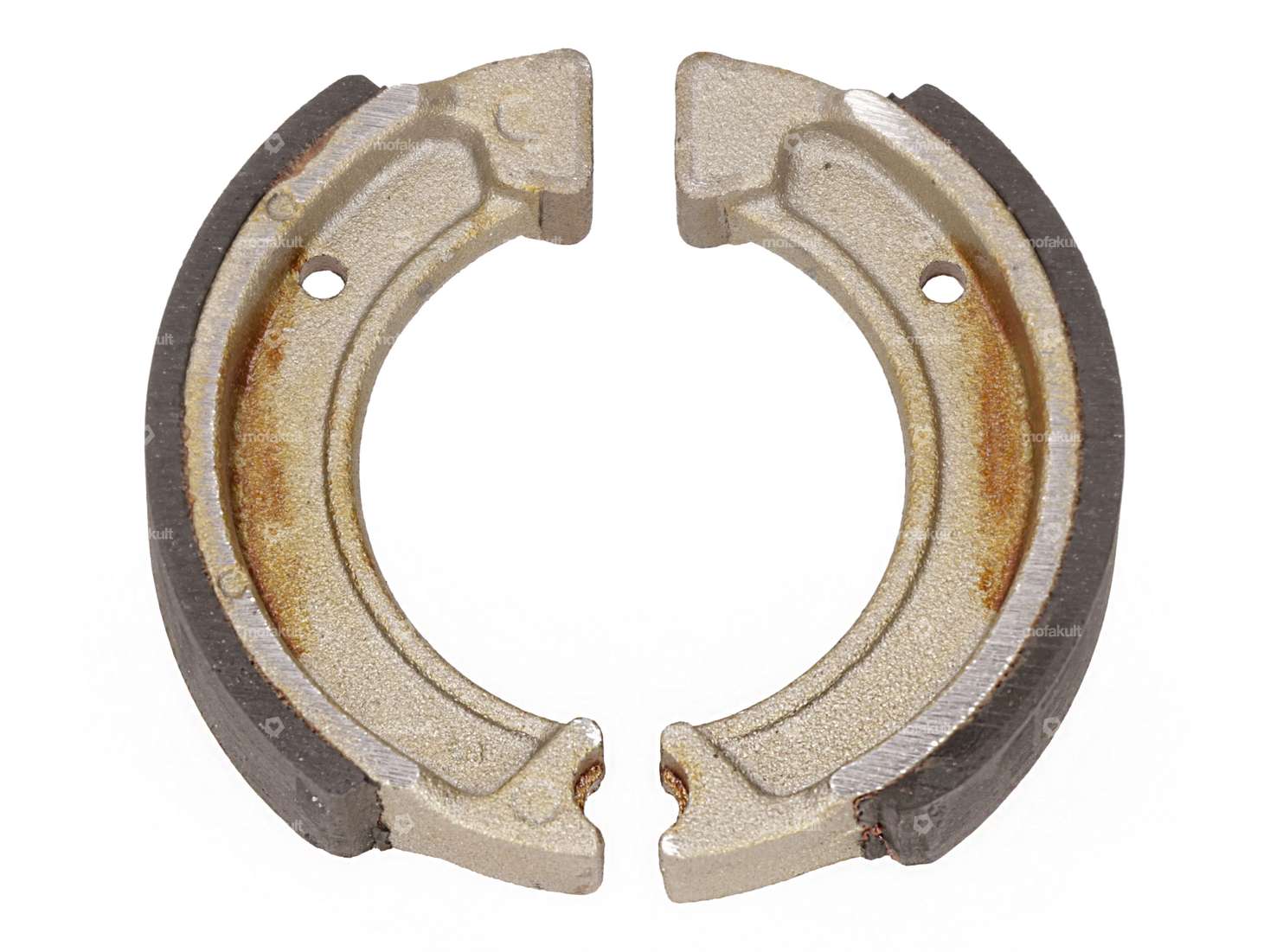NewFren brake shoes Ø 80 x 17 | MBK / Motobécane / Yamaha PW50 Carousel Image 1