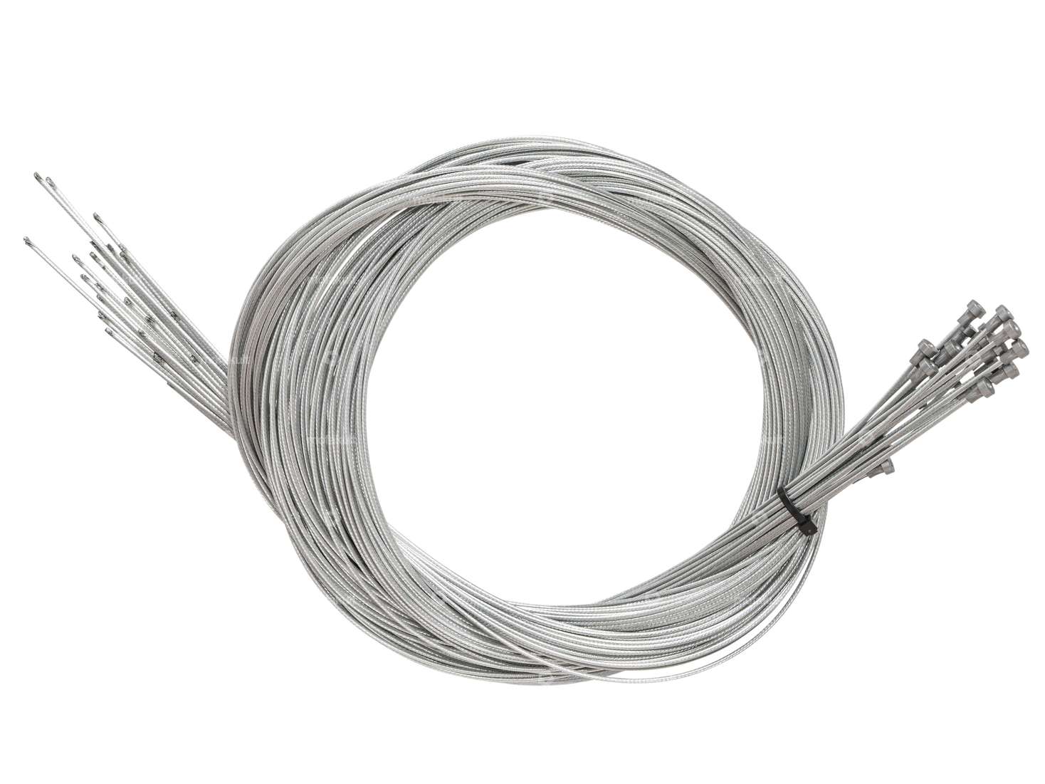 Clutch cable / brake cable Ø 1.5 mm x 225 cm (pear-shaped nipple) 25 pcs. Carousel Image 1