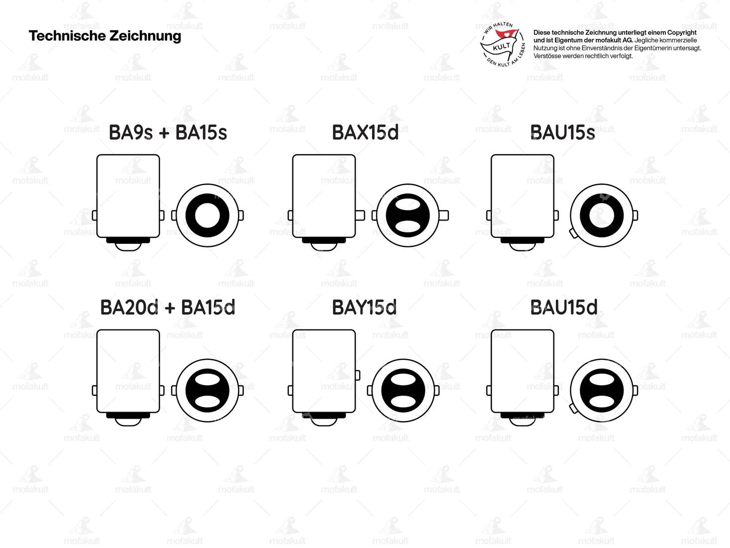 swiing® revival festoon bulb 6V - 10W (SV8.5) Ø 11x36 mm Carousel Image 2