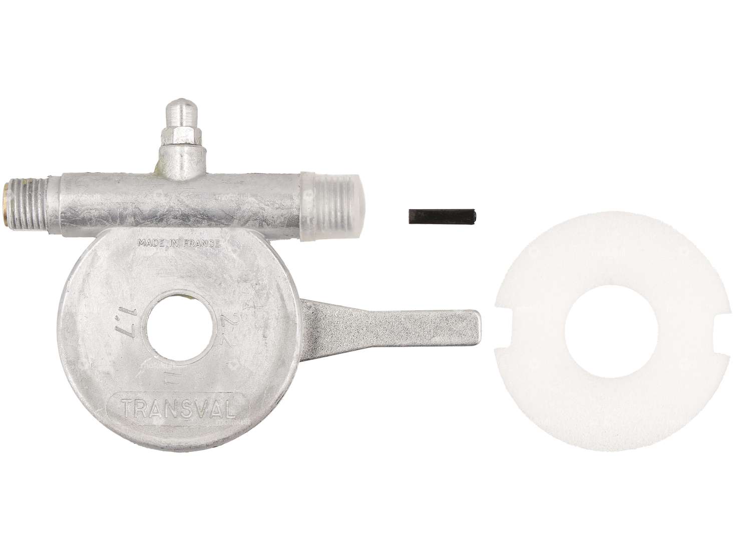 Transval speedometer drive 17" bracket with grease nipple holder Carousel Image 1