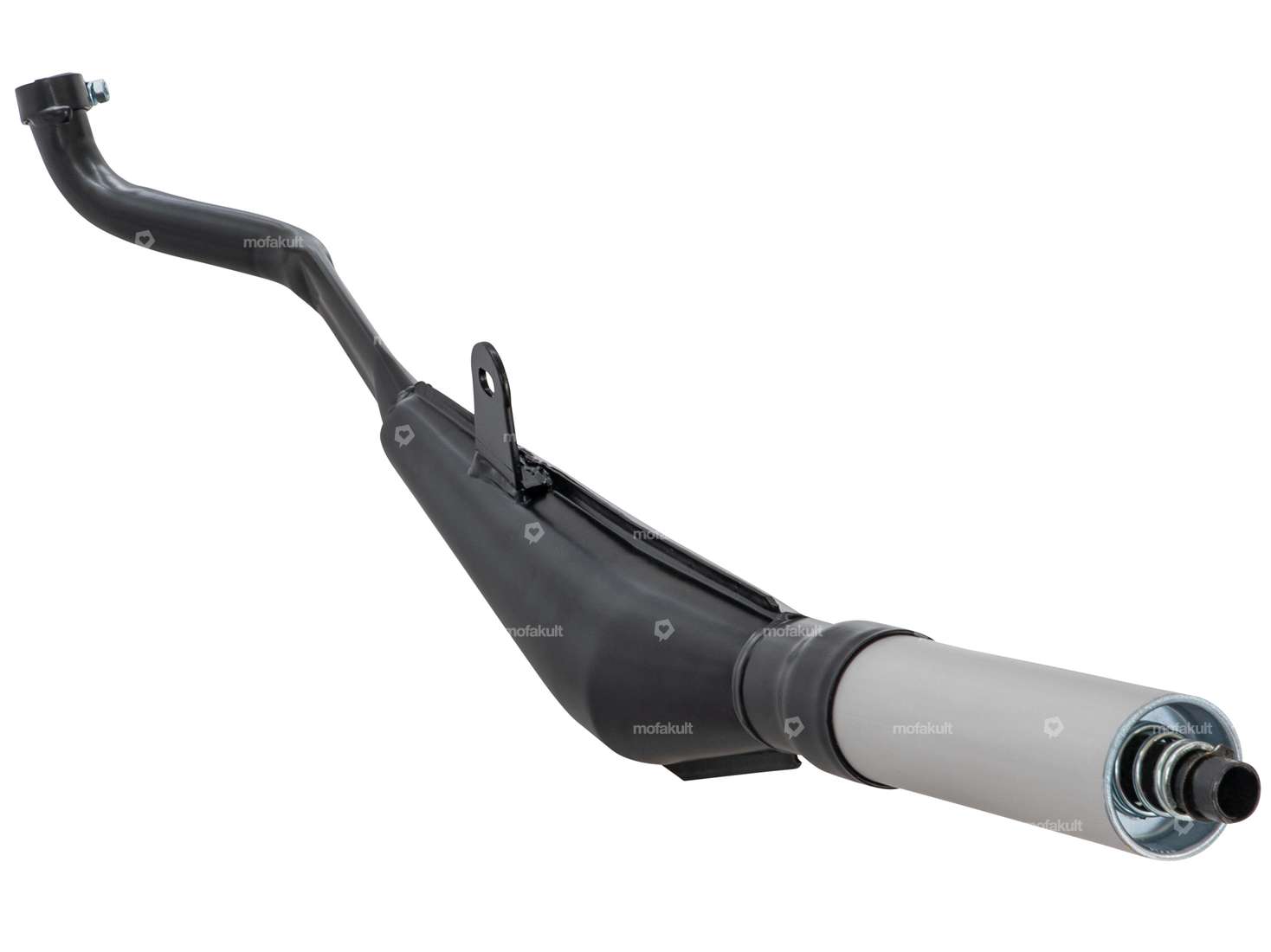 Jamarcol Mini Exhaust black | Piaggio Ciao, Bravo Carousel Image 4