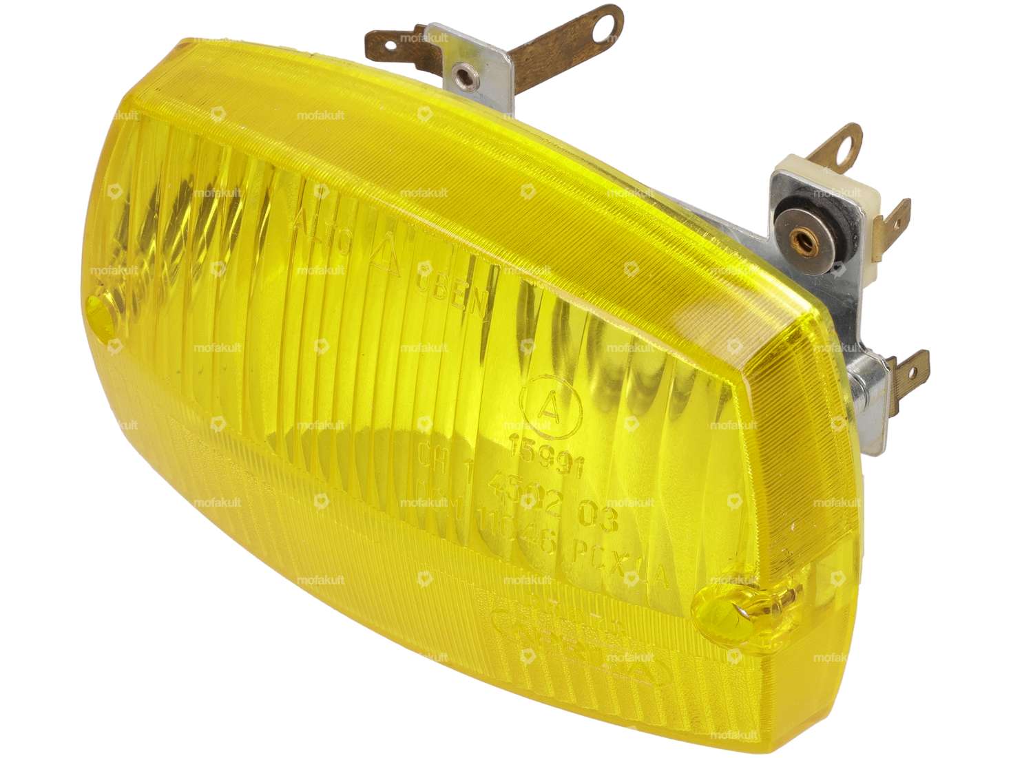 Aprilia Reflector & Yellow Lens NOS | Piaggio Ciao P / SC Carousel Image 1