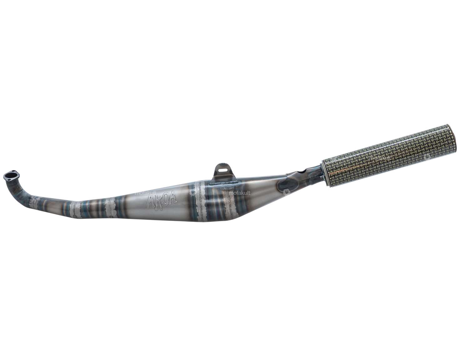 AKOA exhaust "Streetpower" | Puch Maxi S Carousel Image 1