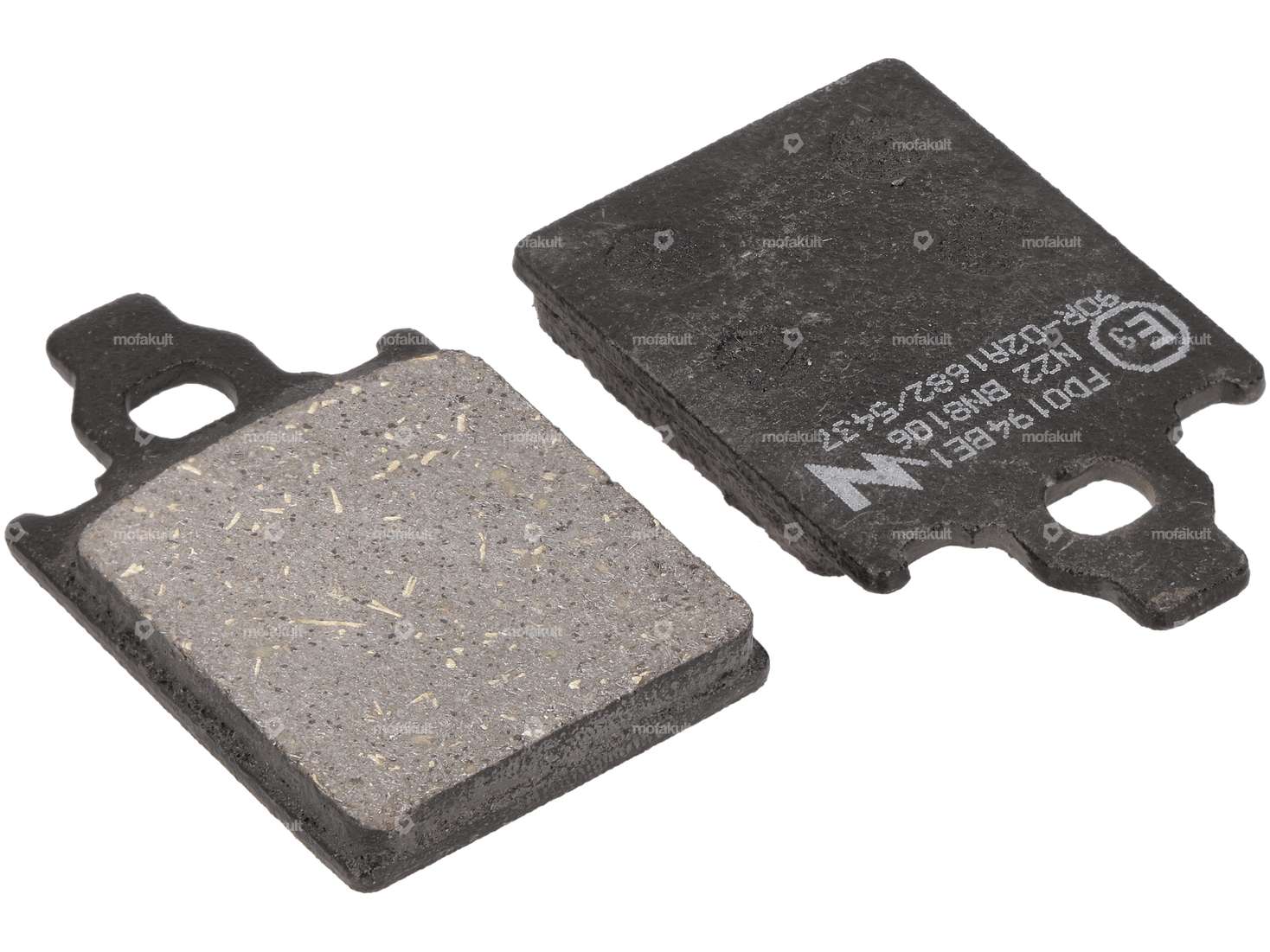 Newfren brake pads 51.0/31.5/5.5 disc brake | Vespa PX125, PX150, PX200 (`98-) Carousel Image 1