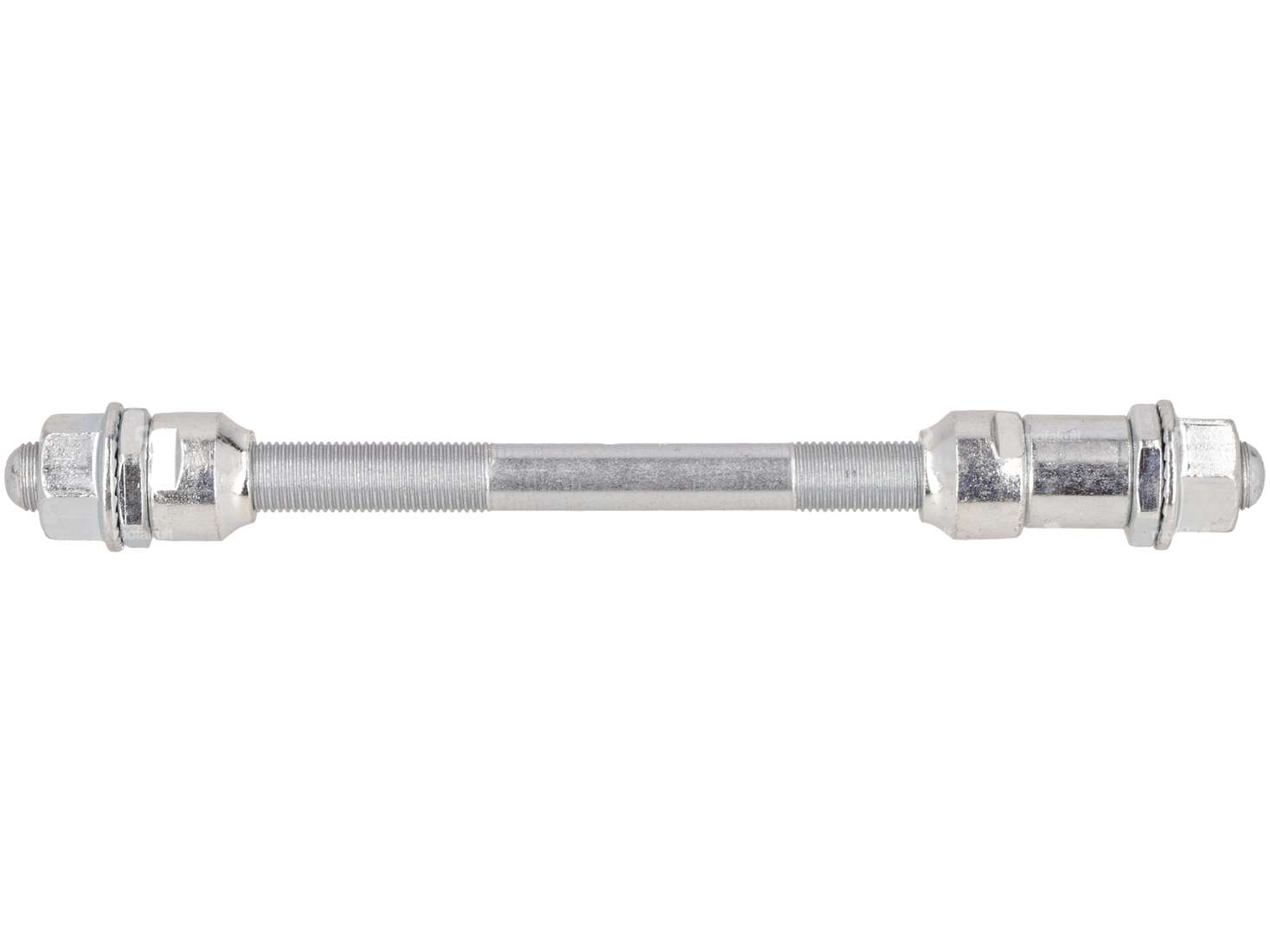 Wheel axle set M9.5x1 x 165 front wheel galvanized Carousel Image 1