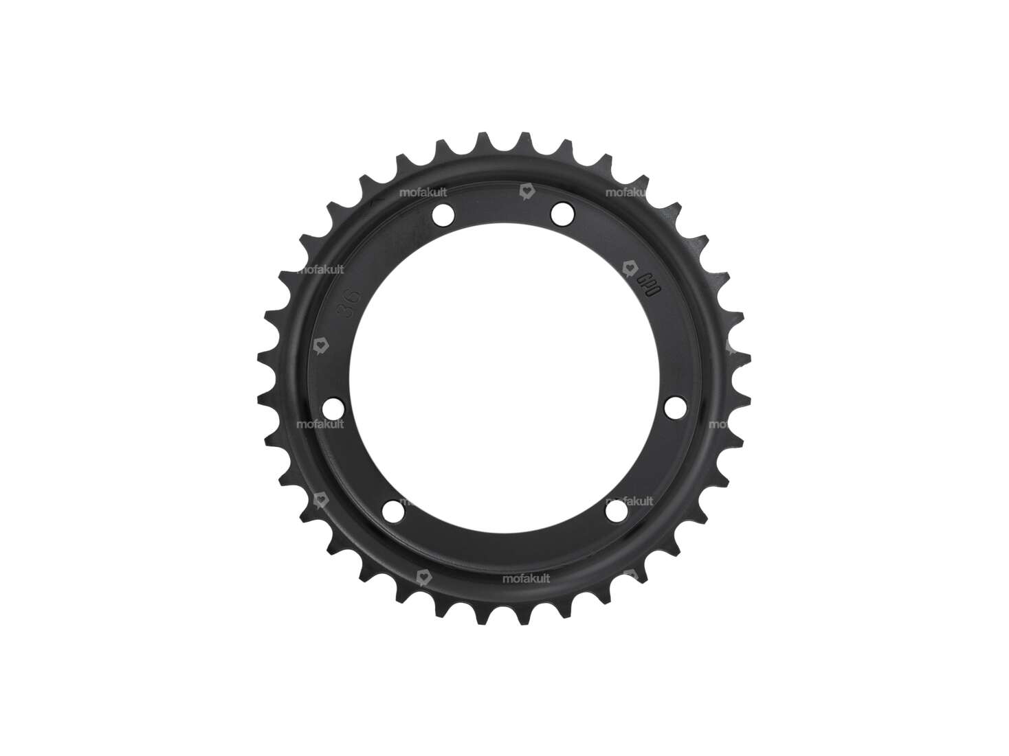 GPO sprocket 36 teeth black | Puch Maxi, Puch X30 NG-2AH Carousel Image 1