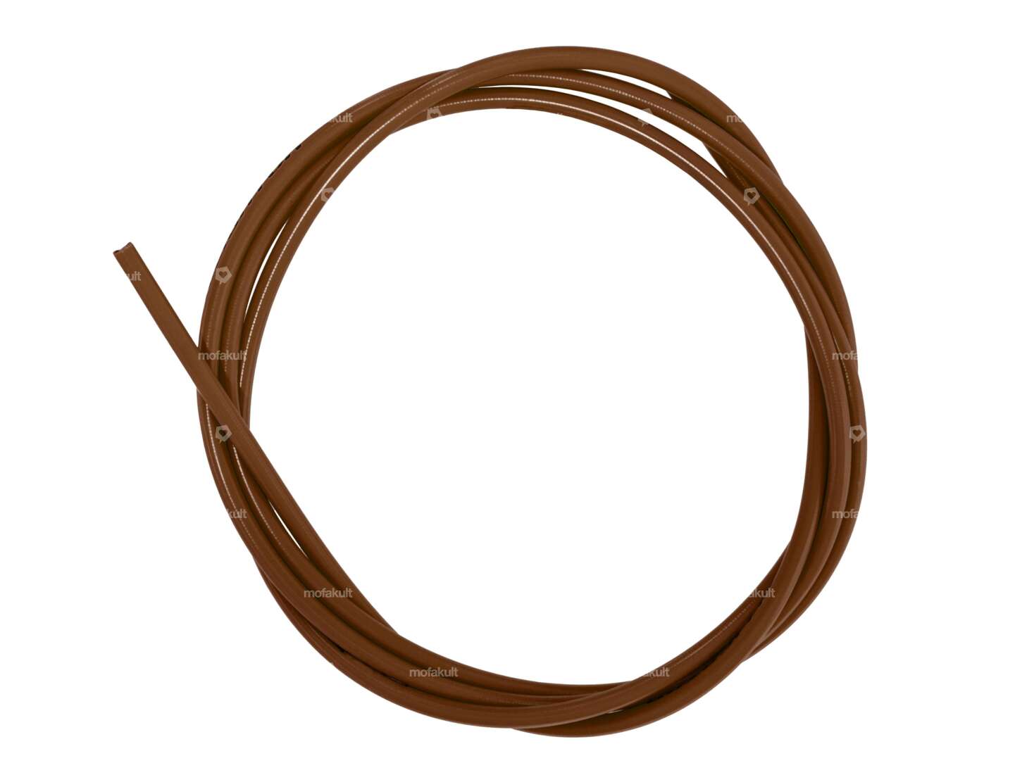 Cable sheath Ø 5 mm brown (per meter) PTFE inner sheath Carousel Image 1