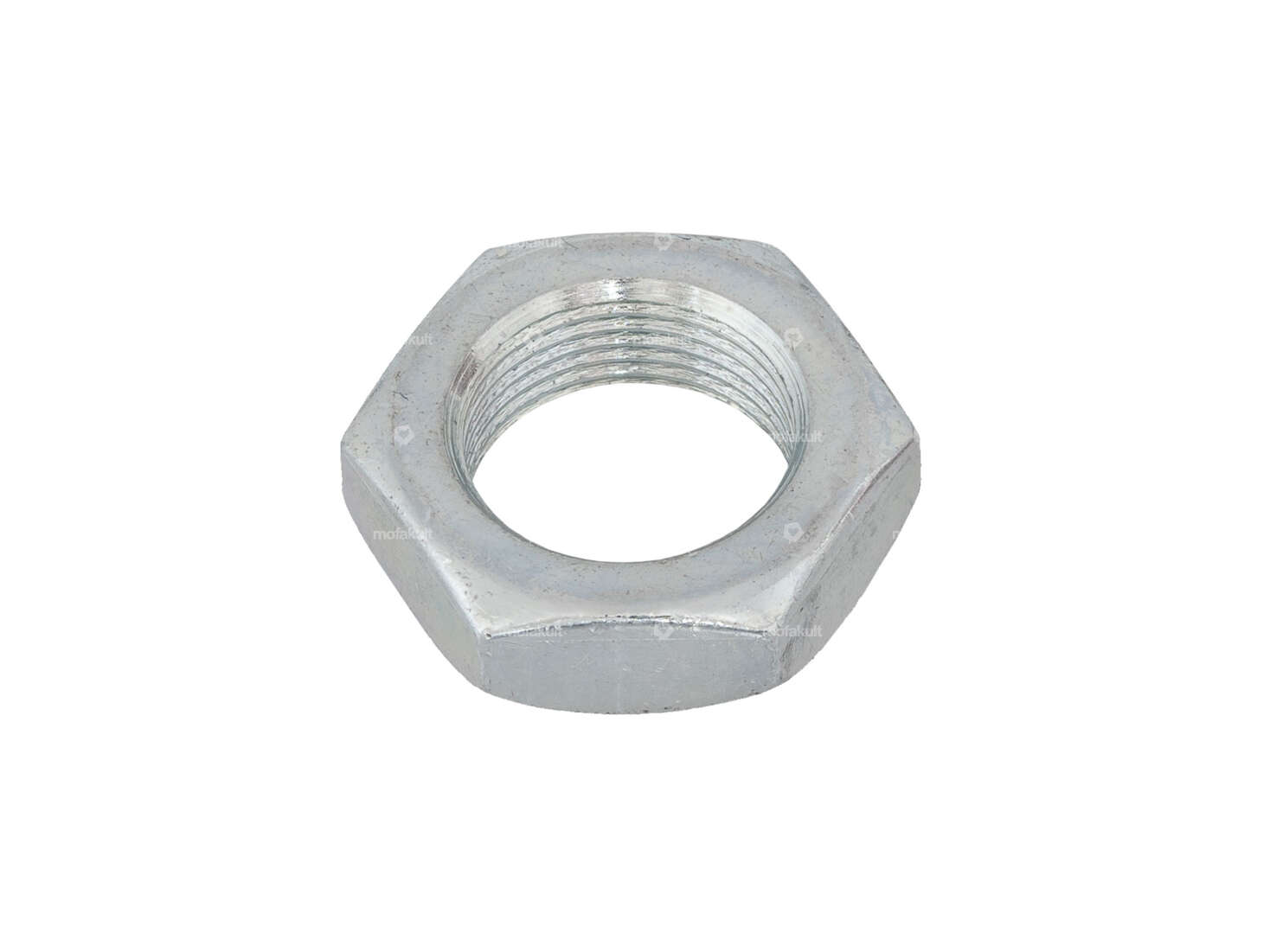 Nut M15x1 fine thread galvanized Carousel Image 1