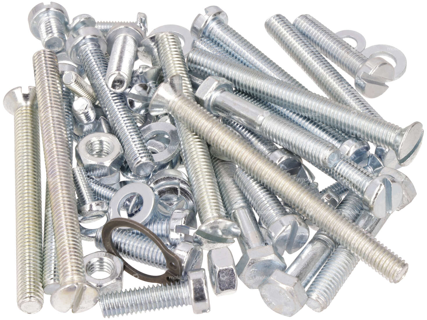 swiing® revival screw set engine ZA50 galvanized | Puch X30, Supermaxi Carousel Image 1