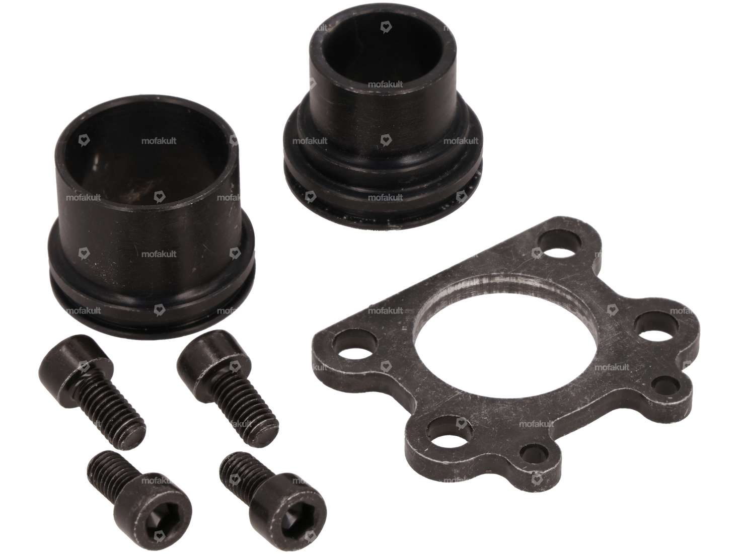 Polini exhaust flange EVO cylinder kit | Piaggio Ciao, Si, Bravo, Boxer Carousel Image 1