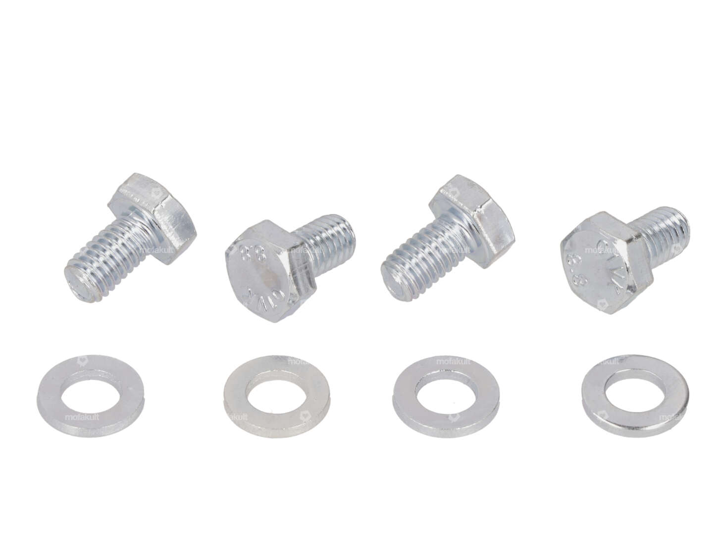 swiing® revival screw set front mudguard galvanized | Pony GTX 521 Carousel Image 1