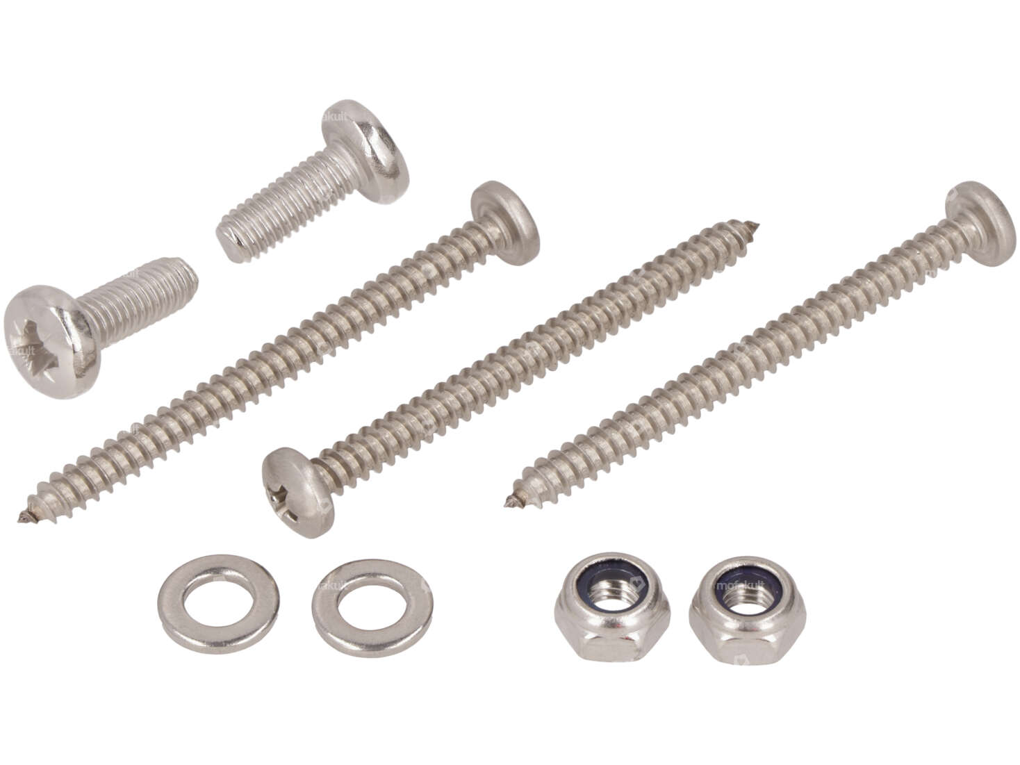 swiing® revival screw set side panels Inox | Pony Cross 521 Carousel Image 1
