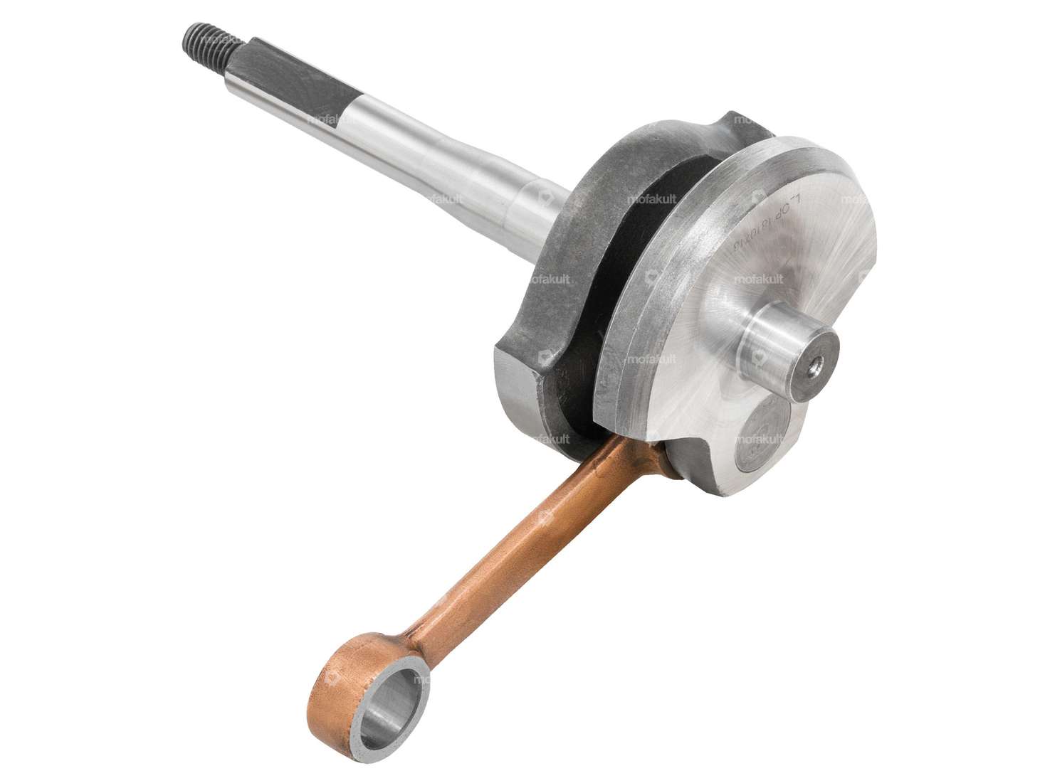 Jasil crankshaft "Racing" 12 mm KoBo | Piaggio Ciao, SI, Bravo, Boxer Carousel Image 2