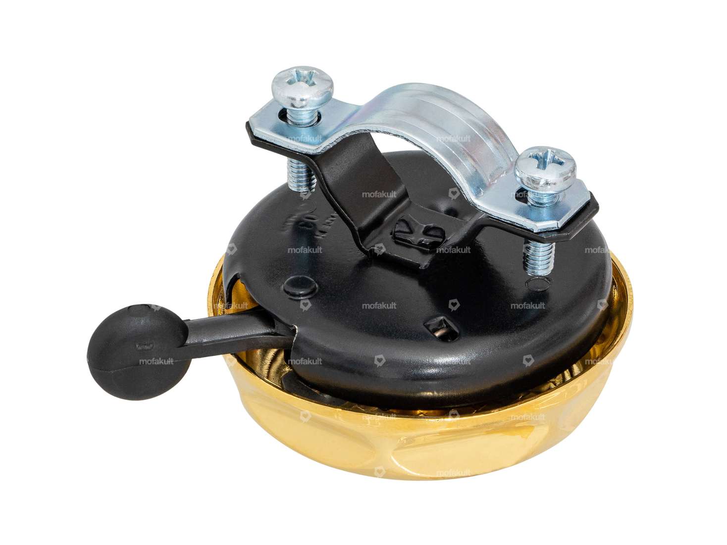 Bell wickerwork gold Carousel Image 2