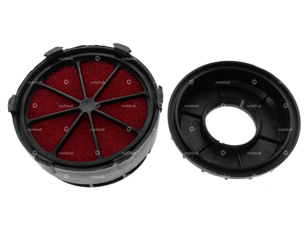 Malossi mushroom air filter foam Dell'Orto PHBG thread (eccentric connection) Carousel Image 4