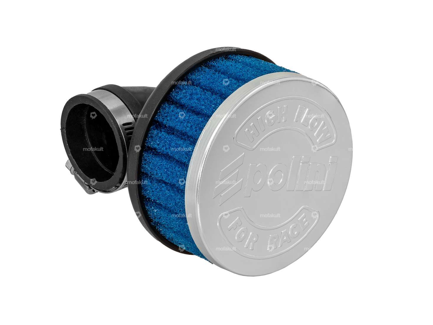 Polini air filter Ø 34 mm foam 90° PHBG small Carousel Image 2