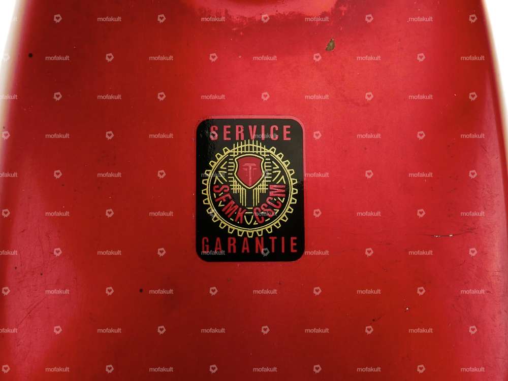 Transparent service / warranty sticker Carousel Image 2