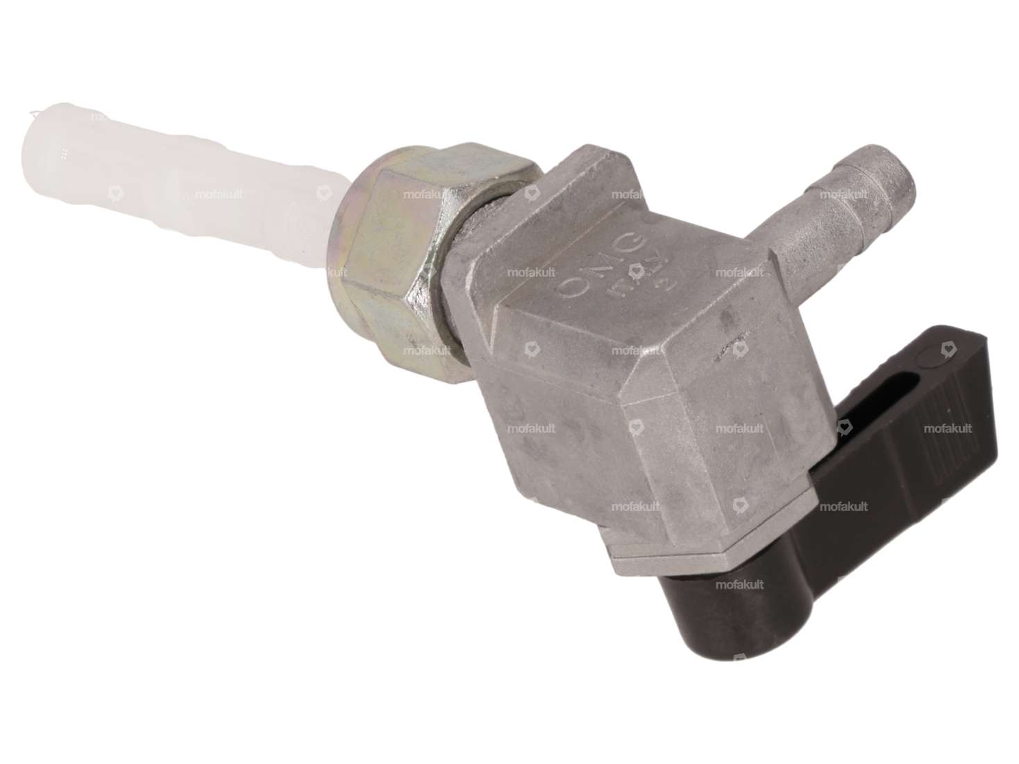 OMG fuel tap vertical M12x1 (with union nut) outgoing left Carousel Image 3