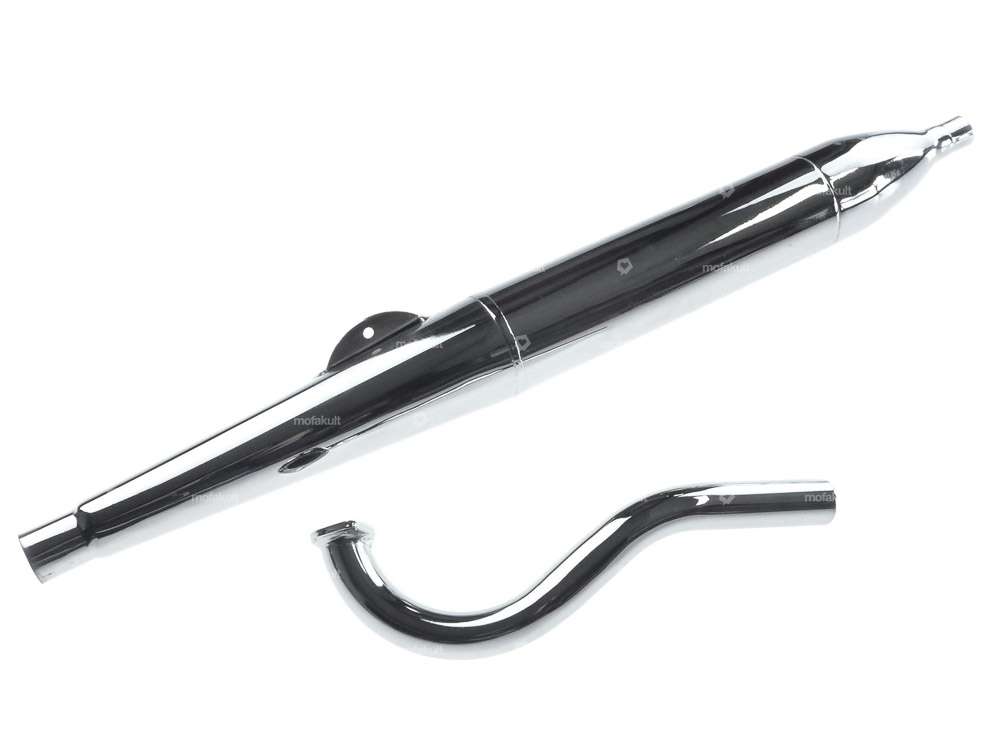 Exhaust flute 28 mm chrome | Puch Carousel Image 1