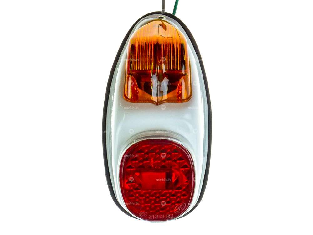 Rear light "Hella" large brake light white Carousel Image 2
