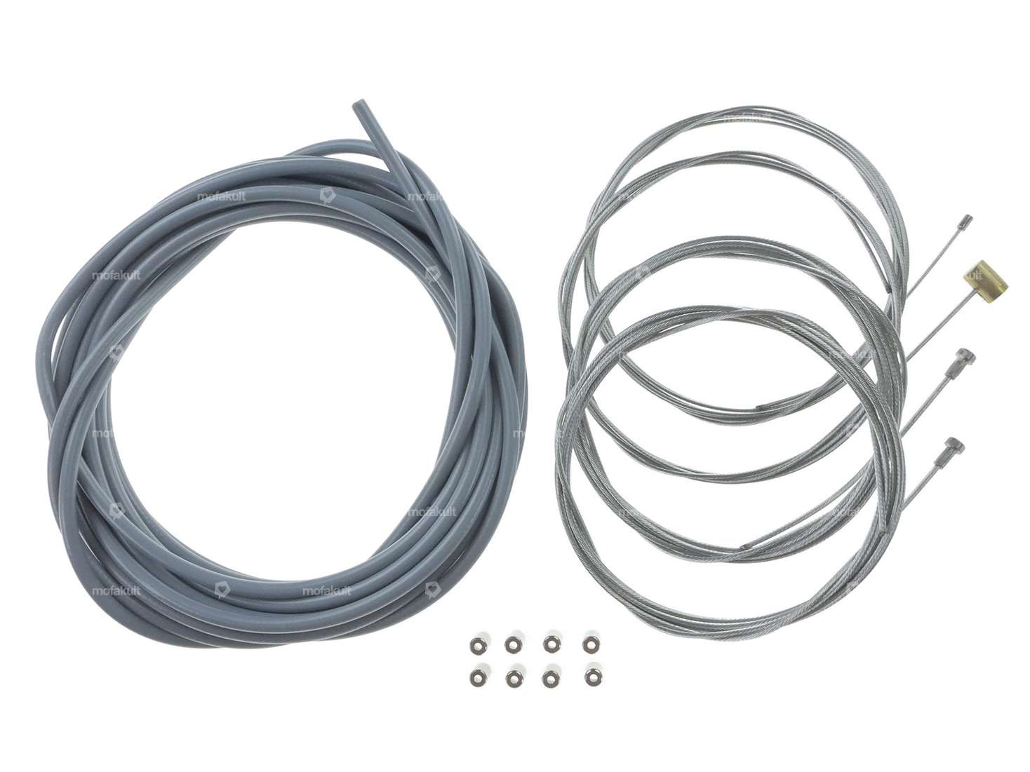 Cable set E50 engine automatic gray | Puch Maxi S / N Carousel Image 1