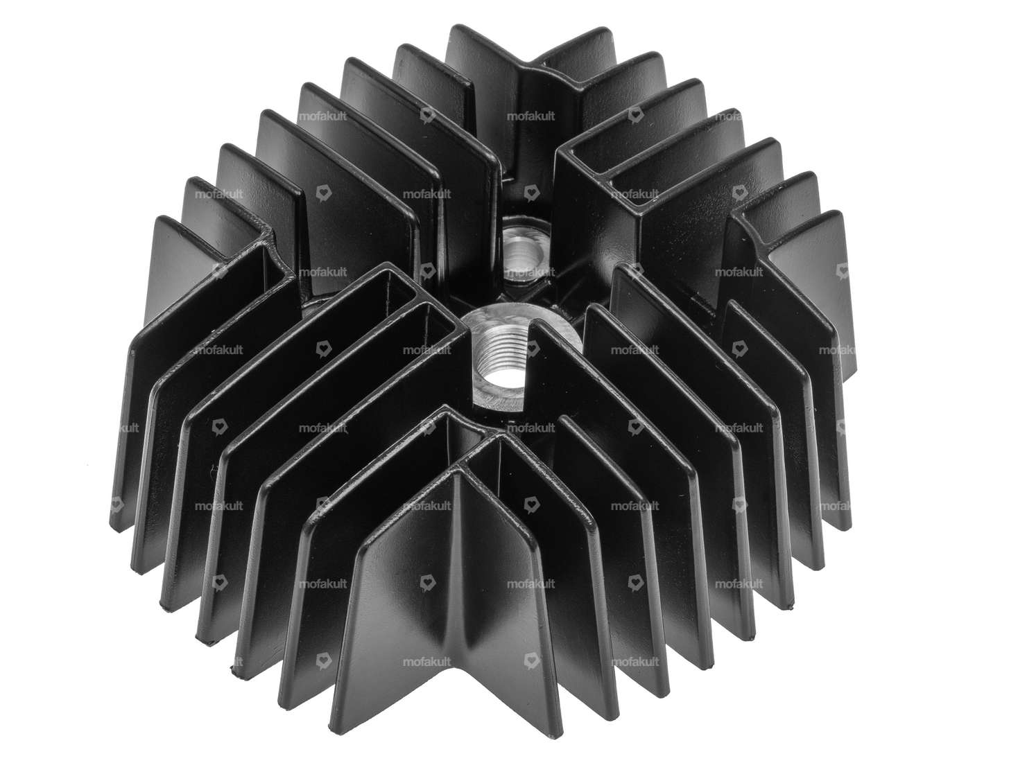 GPO 42 mm cylinder head Puch Tuning (Maxi S, N | X30 NS, NL, N-2AH) black Carousel Image 1