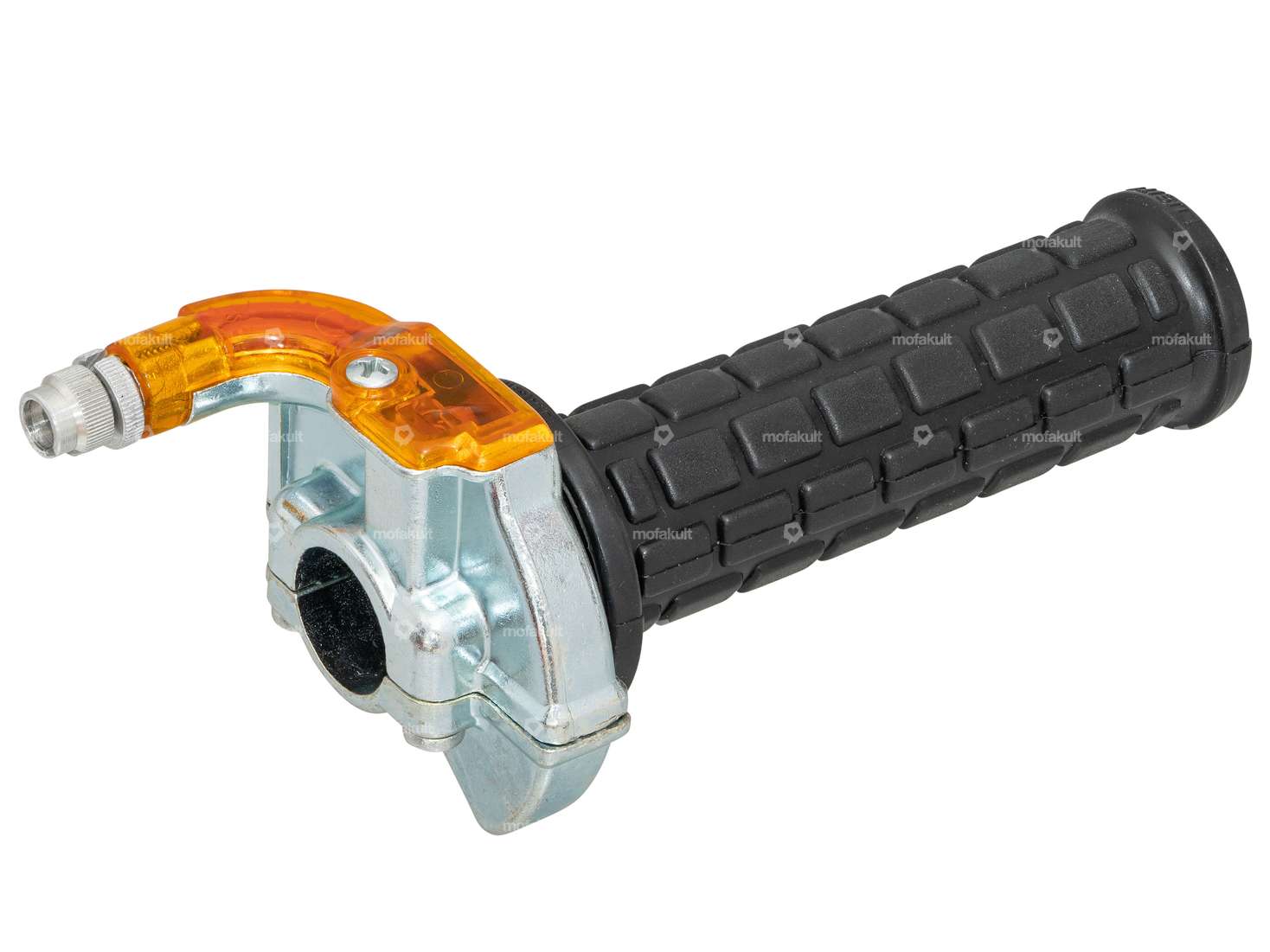 Lusito throttle twist grip short throttle silver / orange Carousel Image 2