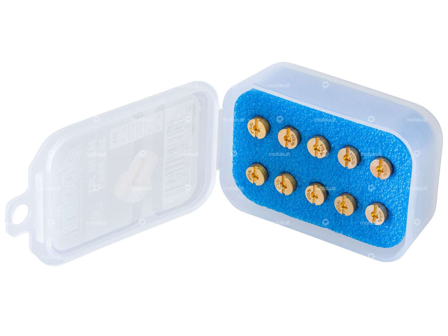 Polini nozzle set M6 (100 - 118) Dell'Orto PHVA, PHBN, PHBL, PHBH, SHB, PHF, PHVB, FRD, FRG Carousel Image 1