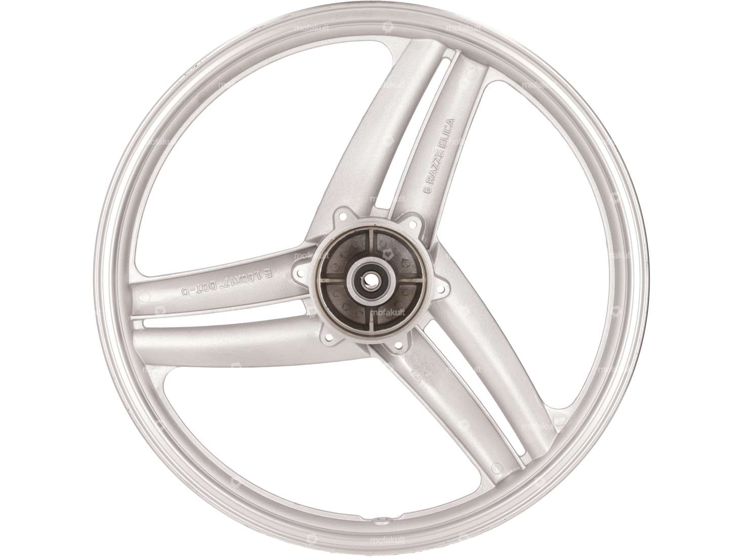 Wheel set 17" cast silver (3/6 spoke) | Peugeot 103 Carousel Image 3