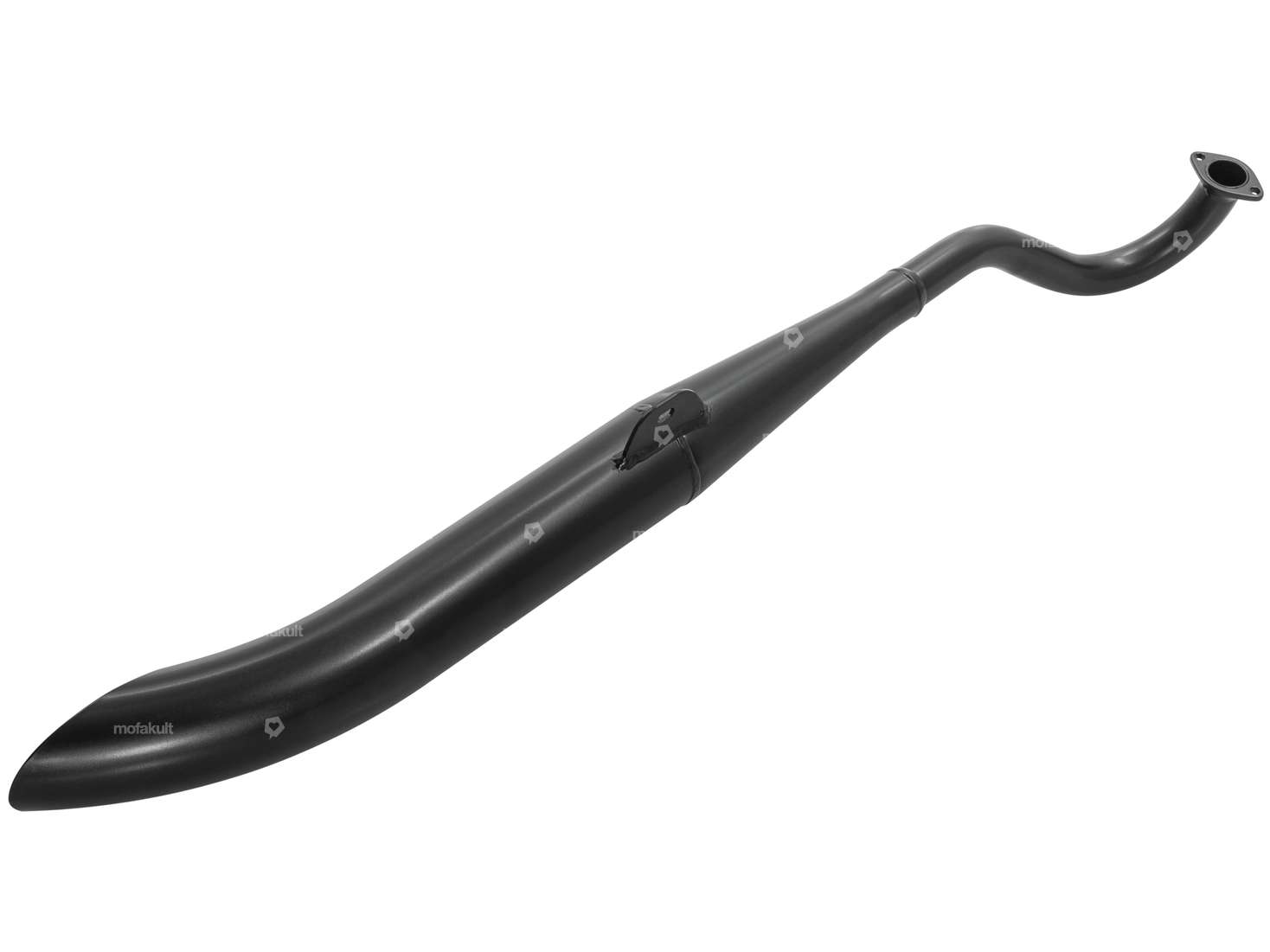 Exhaust Sidepipe 28 mm black | Puch Maxi S Carousel Image 2