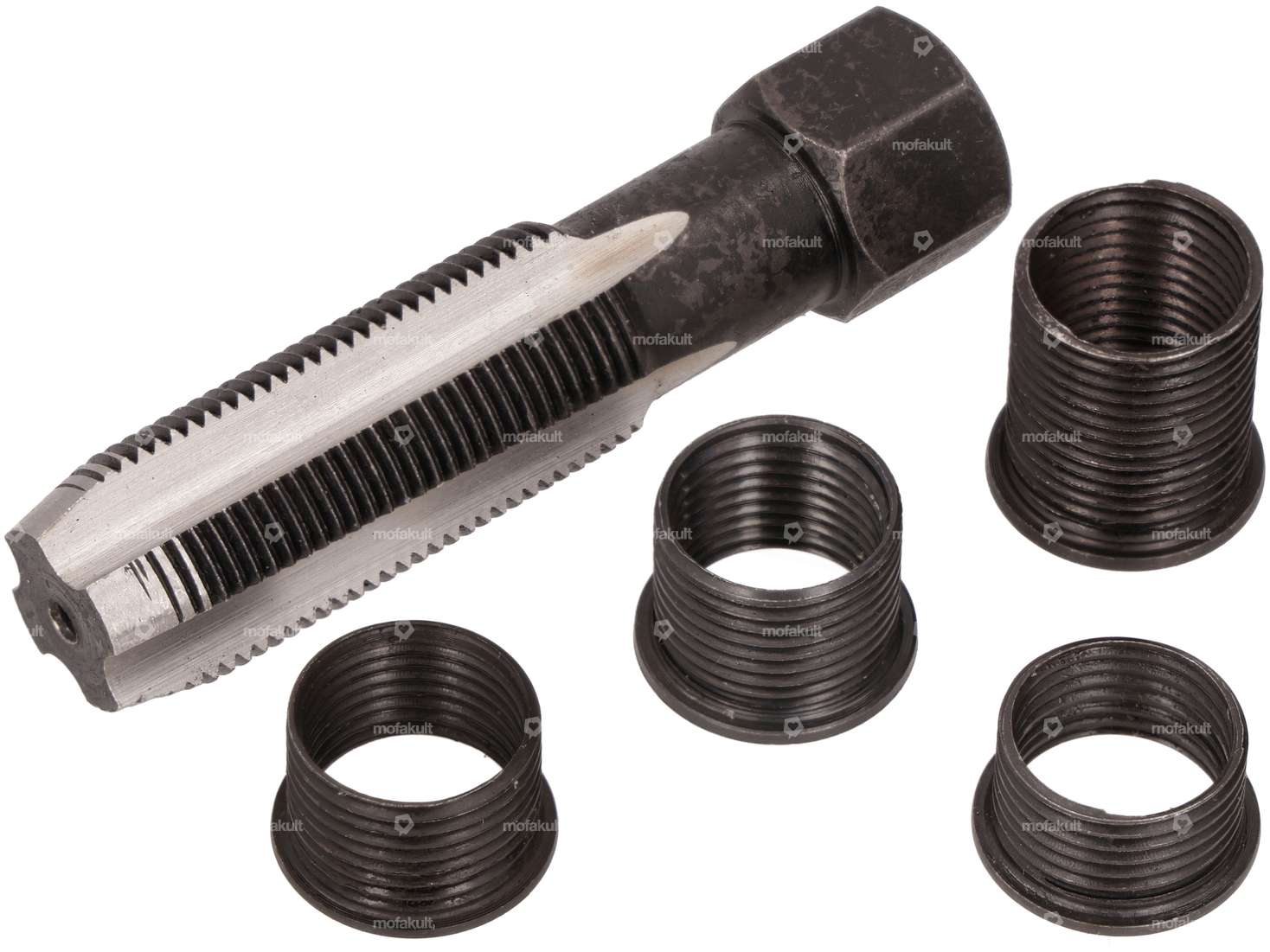 BGS repair set spark plug thread M14x1.25 5 pcs. Carousel Image 1