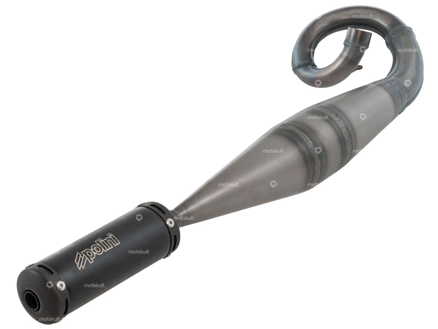 Polini EVO exhaust (27 mm connection) | Piaggio Ciao, SI, Bravo, Boxer Carousel Image 2