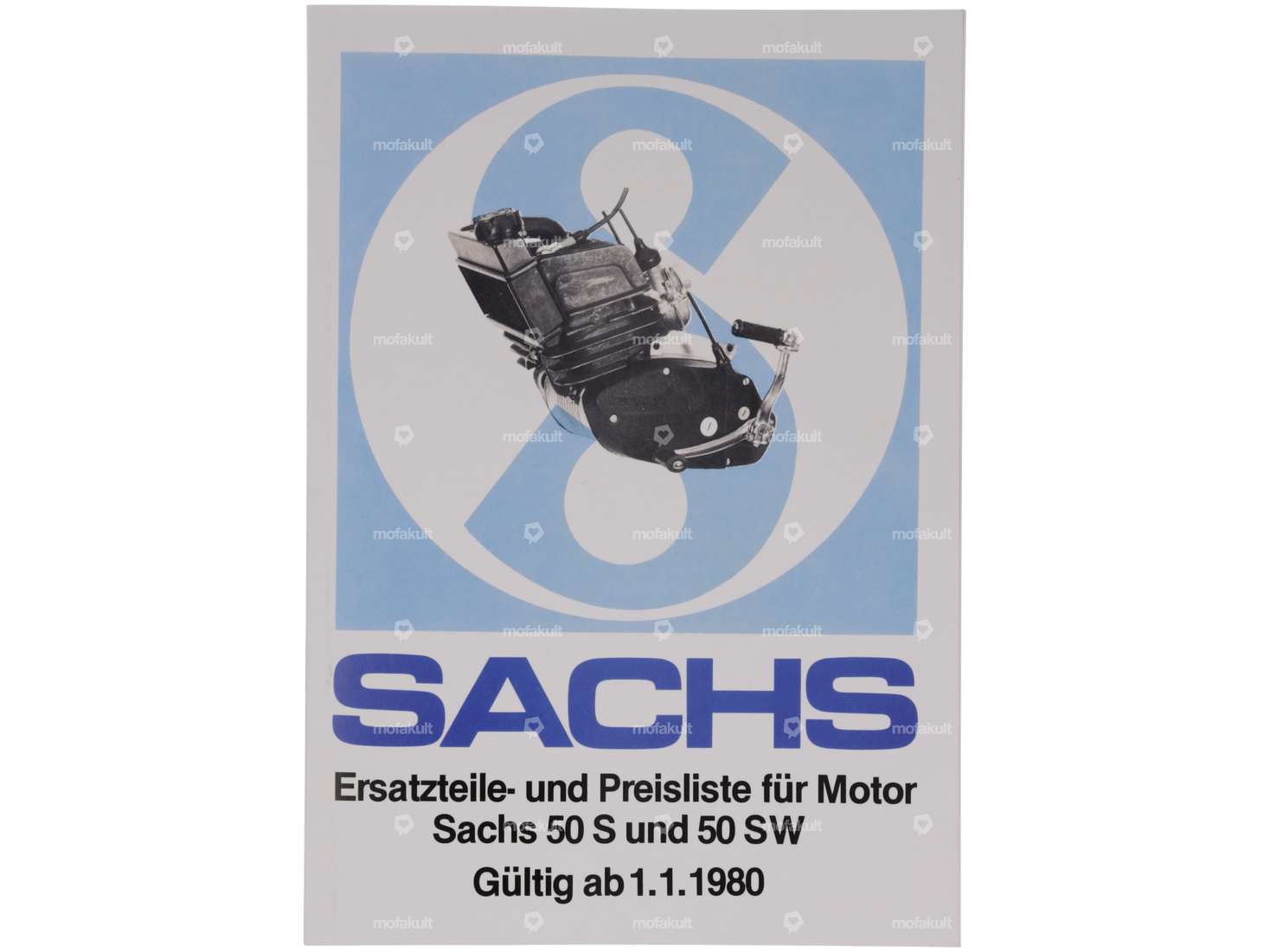 Spare parts and price list 1980 | Sachs 50 S, 50 SW Carousel Image 1
