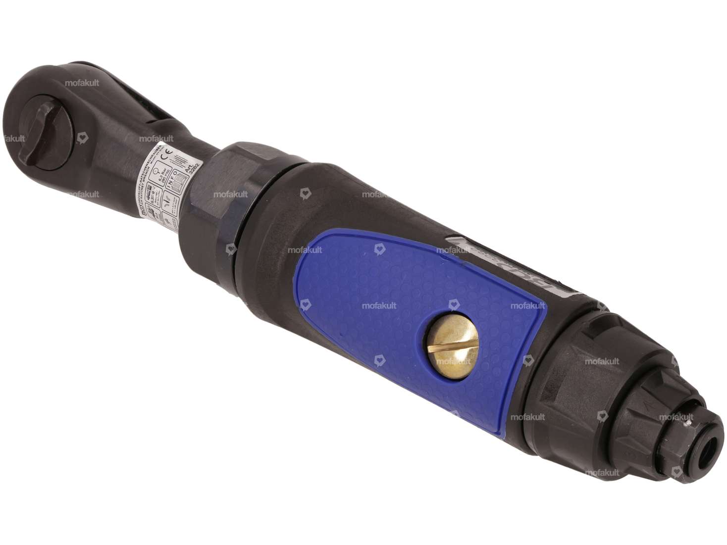 BGS Compressed air 1/4" ratchet screwdriver set max.102 Nm Carousel Image 2