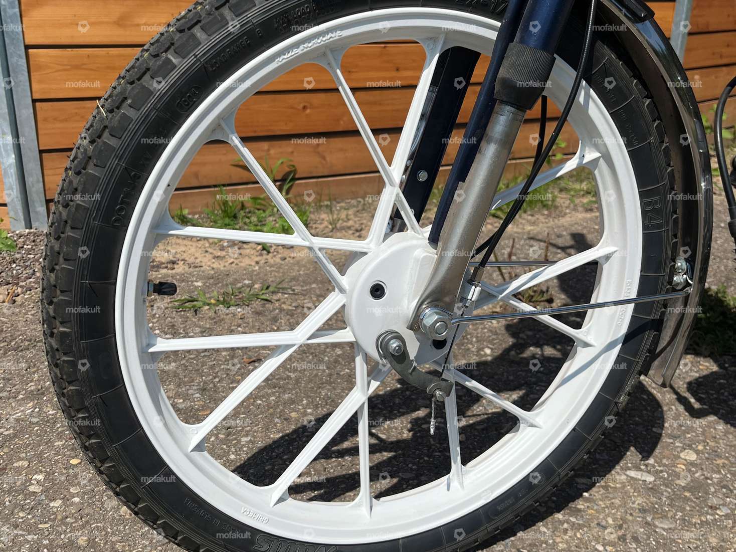 GPO front brake lever Grimeca Snowflake | Puch Carousel Image 3