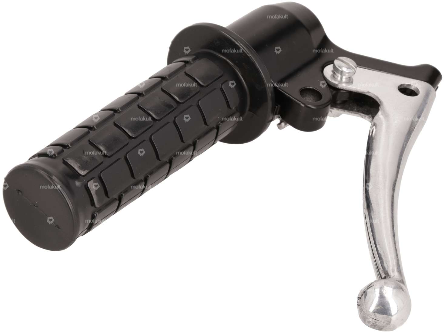 Throttle grip block pattern (Magura replica) black Carousel Image 3