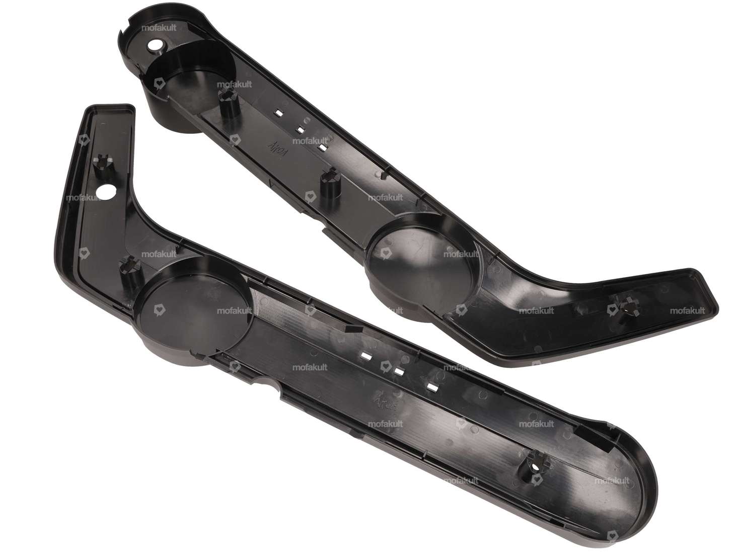 AKOA side protectors angular Vario black | Piaggio Ciao Carousel Image 2