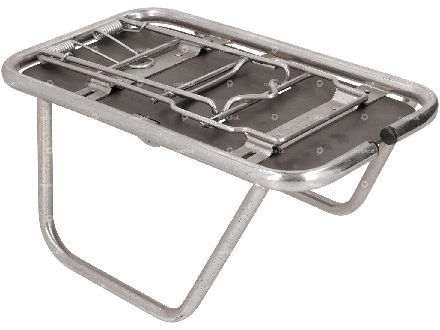 GPO Luggage Rack Bracket & Spring Additional Luggage Rack Inox | Piaggio Ciao Carousel Image 2