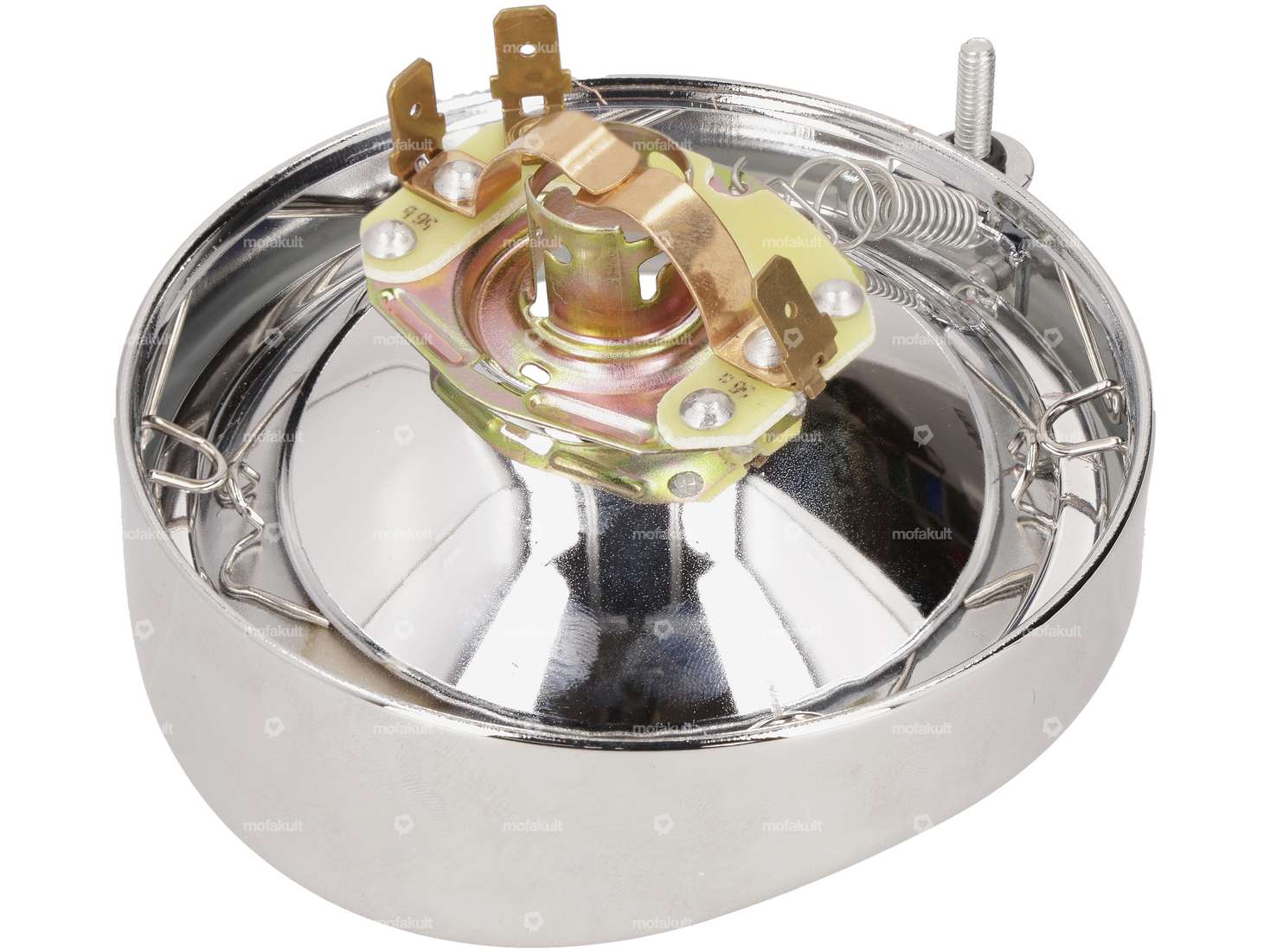 Headlight head Ø 103 mm egg-shaped lamp Carousel Image 2