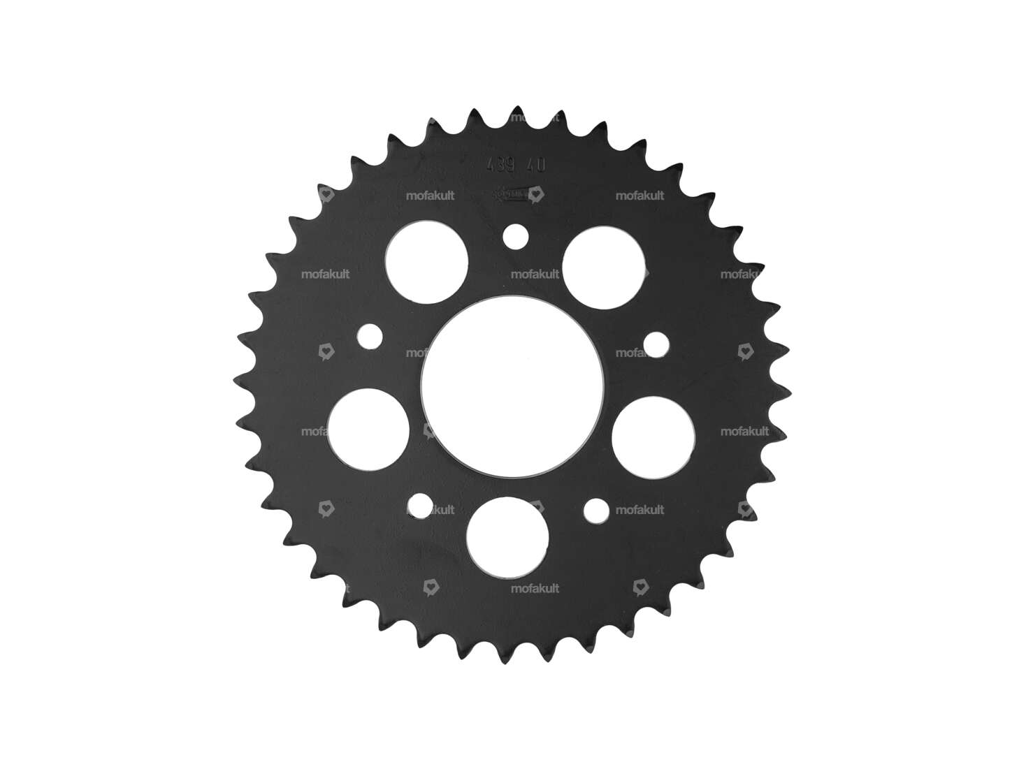 ESJOT sprocket 40 teeth (415H) black | Kreidler Carousel Image 1