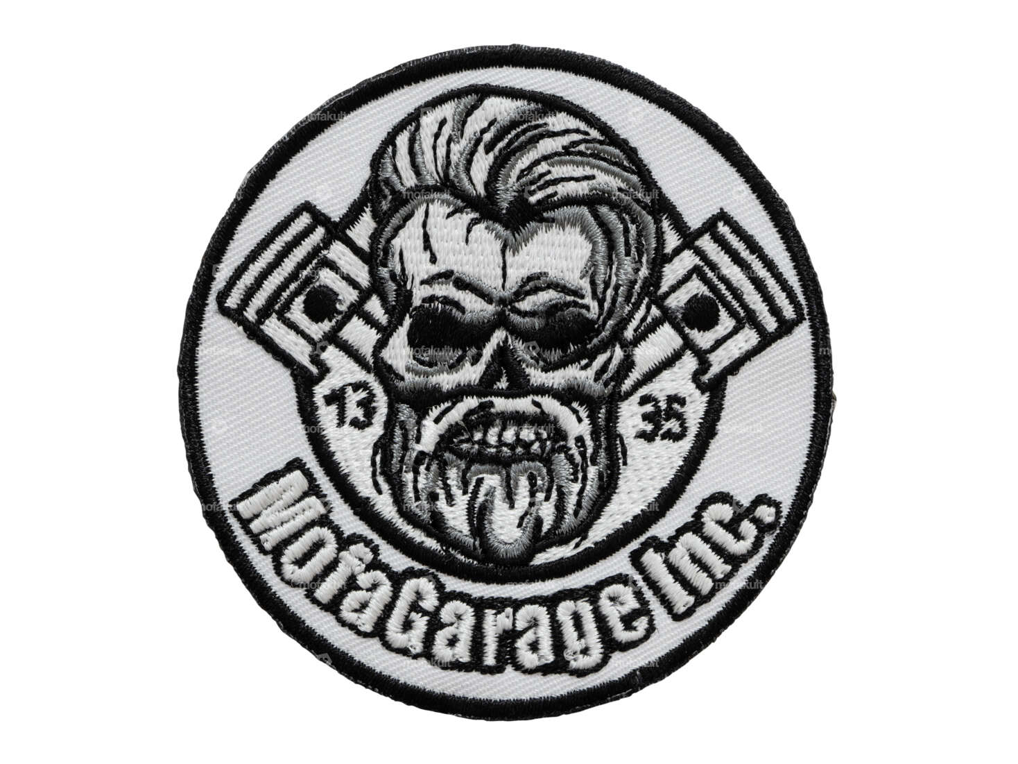 Gear patch "MofaGarage Inc." Ø 70 mm Carousel Image 1