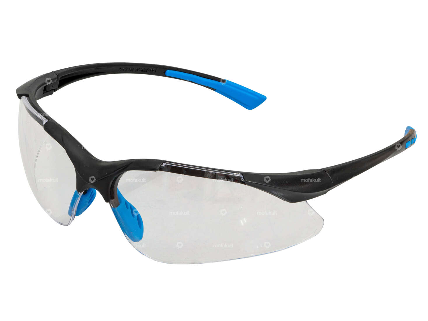 BGS safety goggles transparent shatterproof (UV) Carousel Image 1