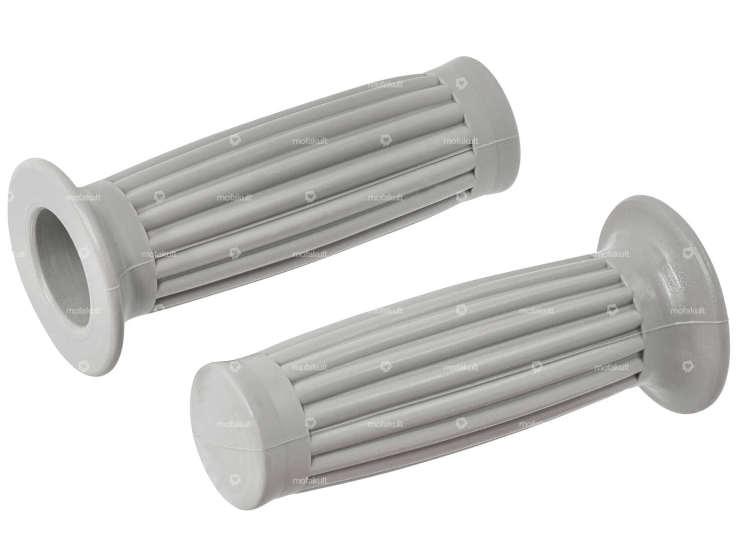 Grips grooved gray | Piaggio Ciao, Bravo, Boxer Carousel Image 1